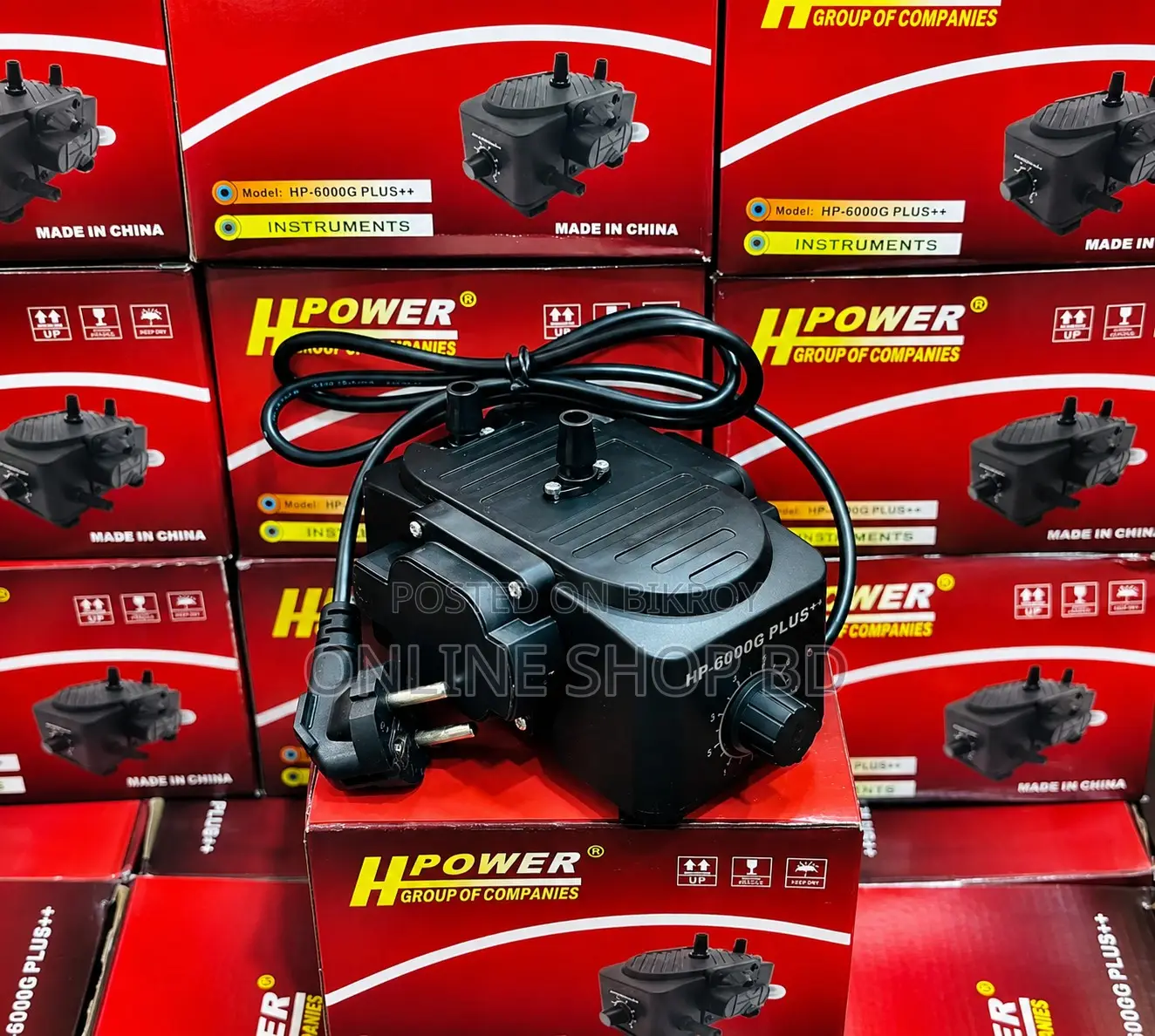 সুপার স্পিড HP-6000G++++ হাই প্রেসার গ্যাস ও এয়ার পাম্প