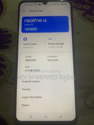 Realme C61 128 GB Gray