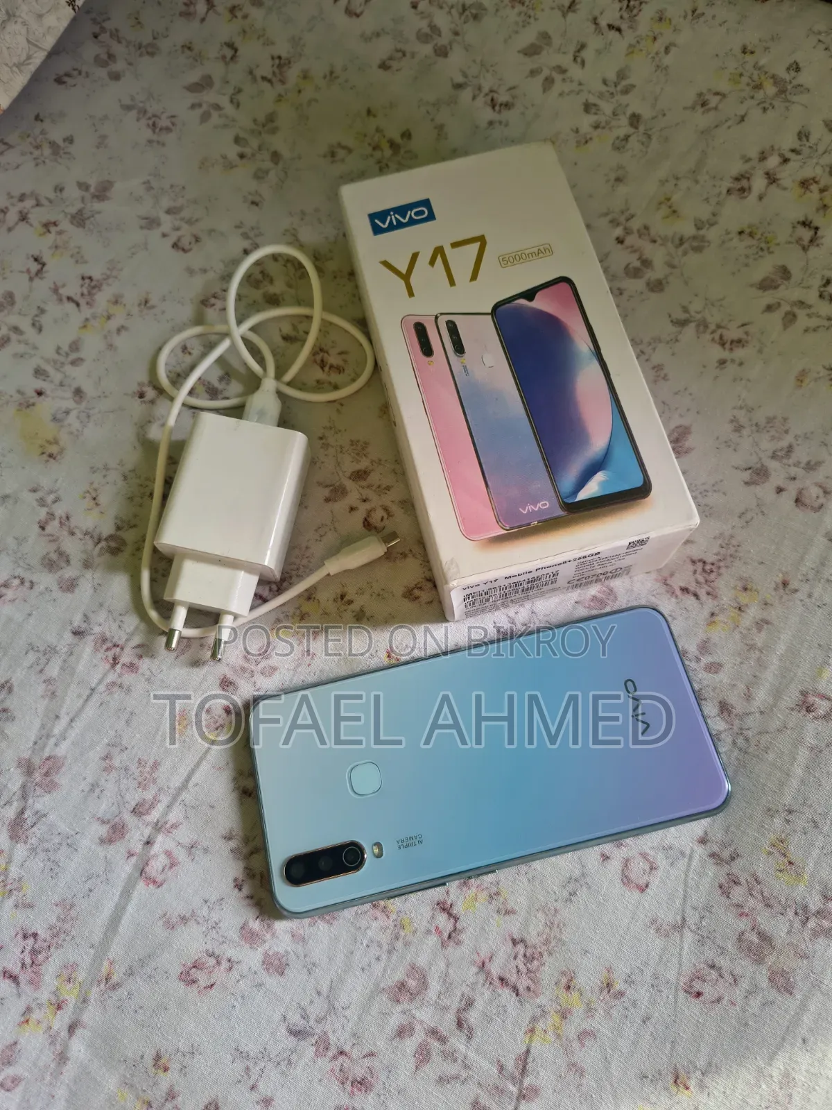 Vivo Y17 256 GB Blue