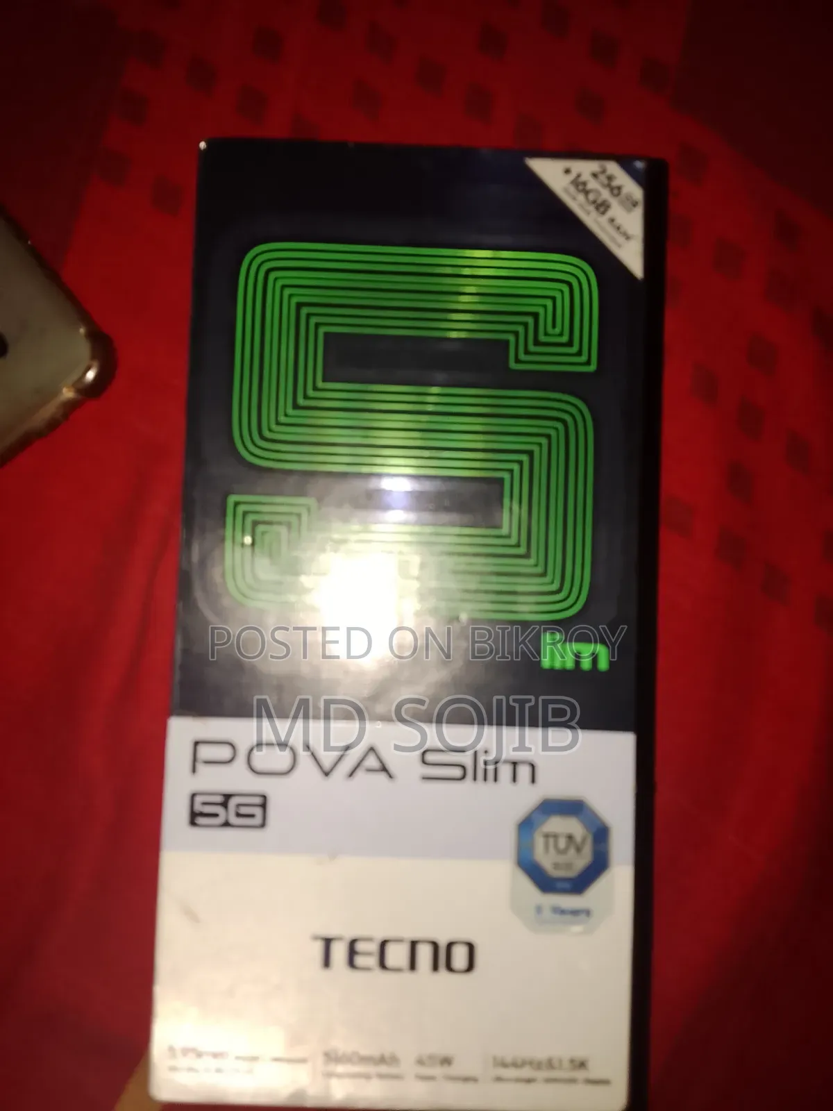 Tecno Pova Slim 5G 256 GB Gray