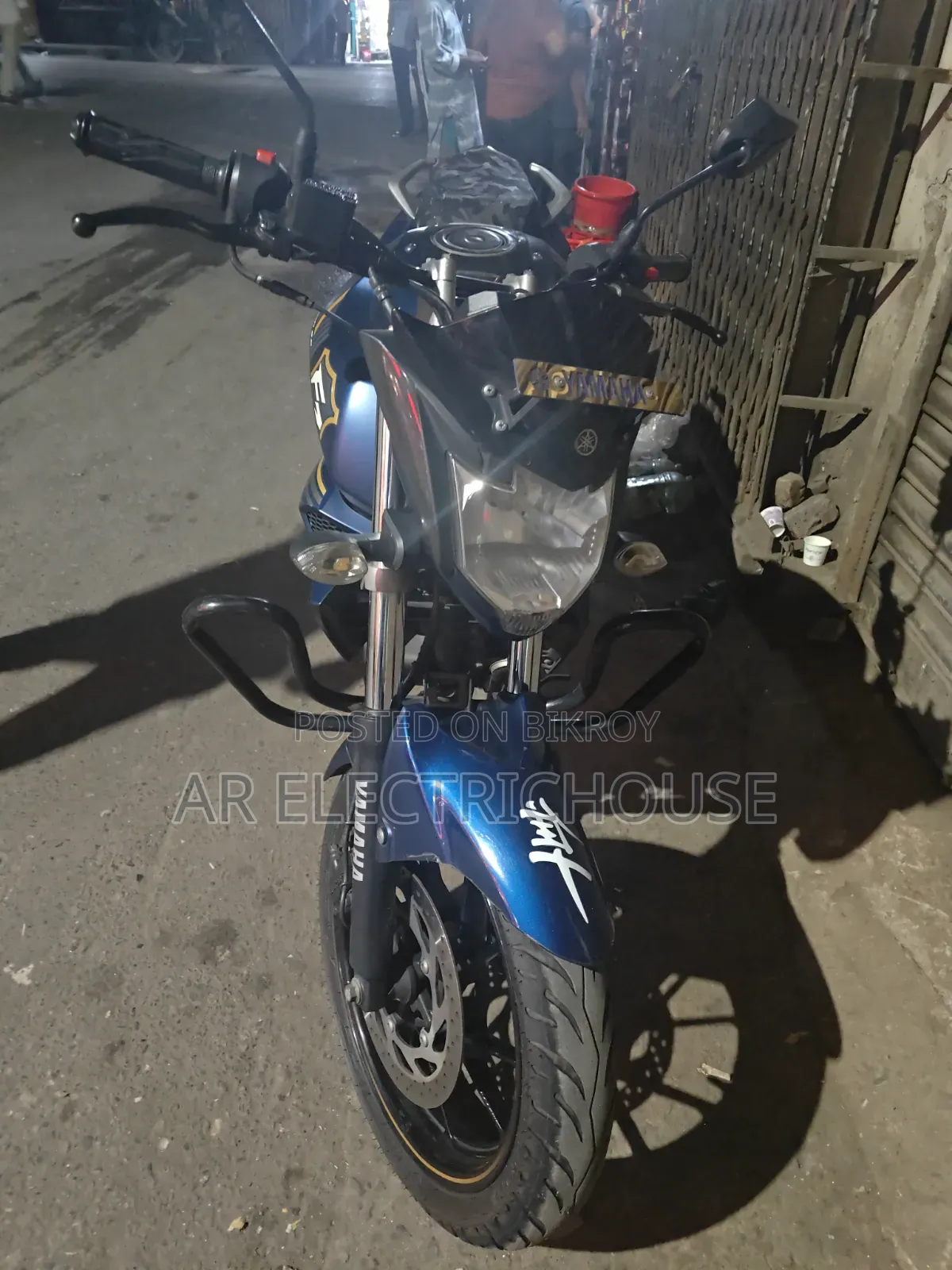 New Yamaha FZS V2 2023 Blue