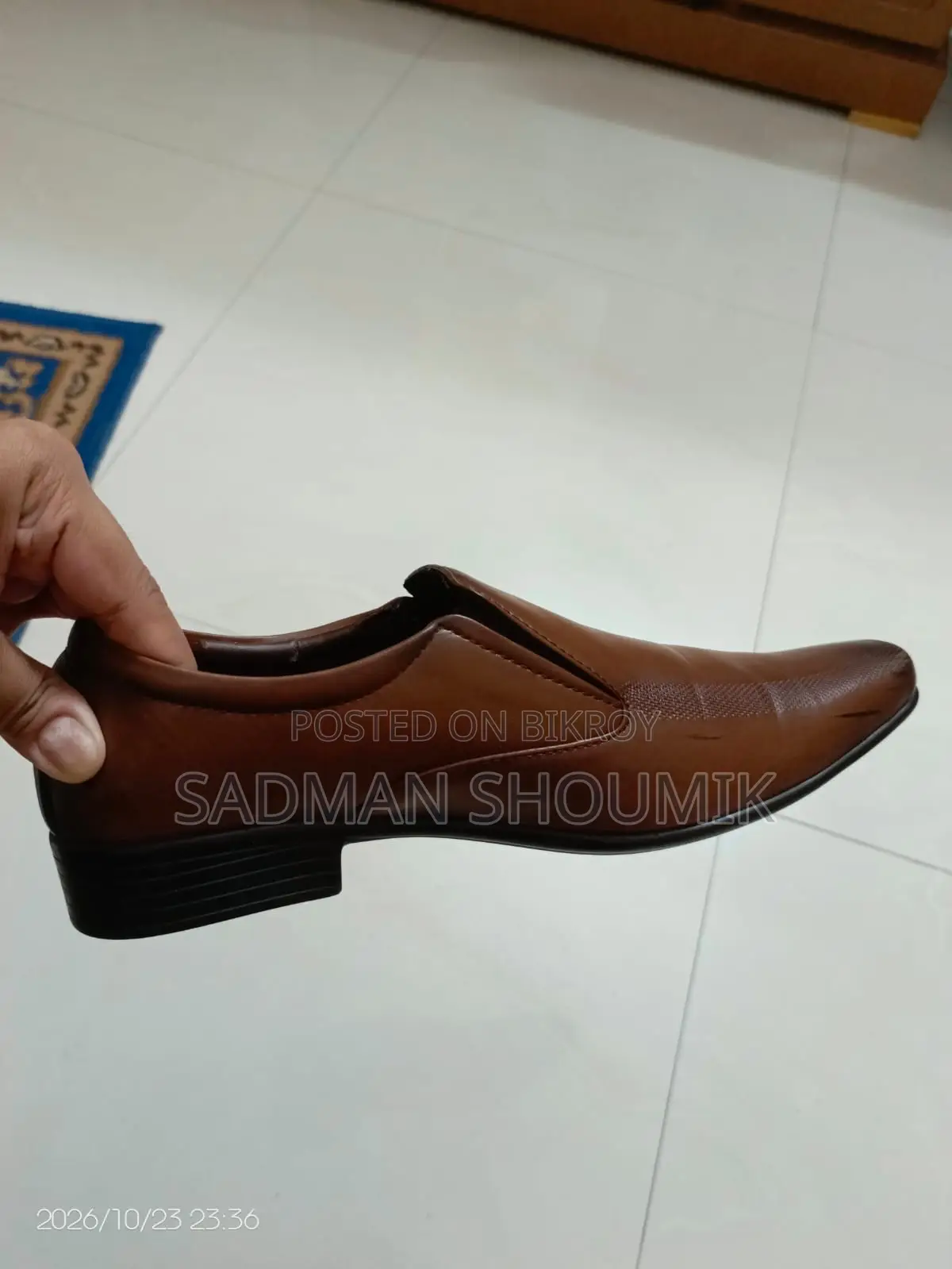 বে ব্রাউন ফরমাল জুতো (মাত্র ৩ দিন ব্যবহৃত)
