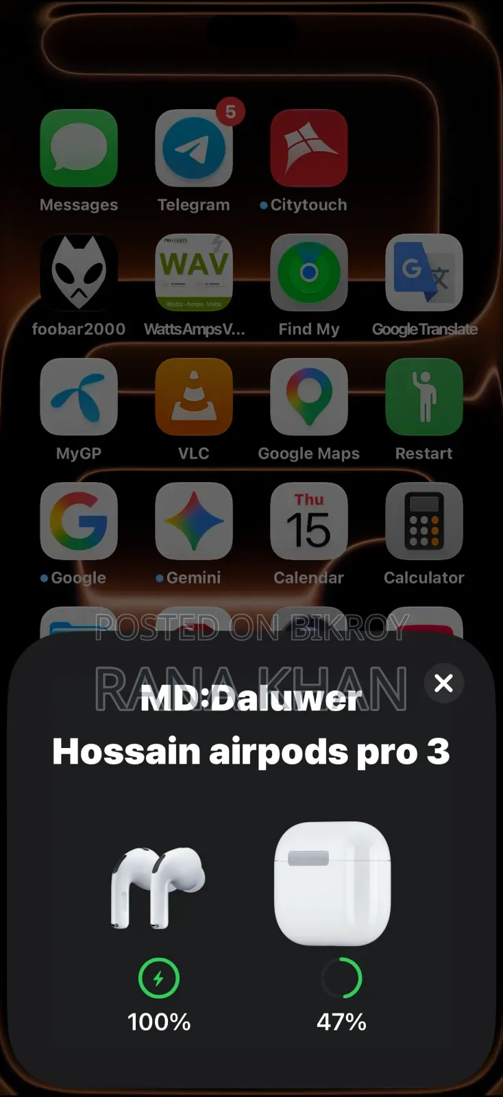 Apple Air Pods Pro 3