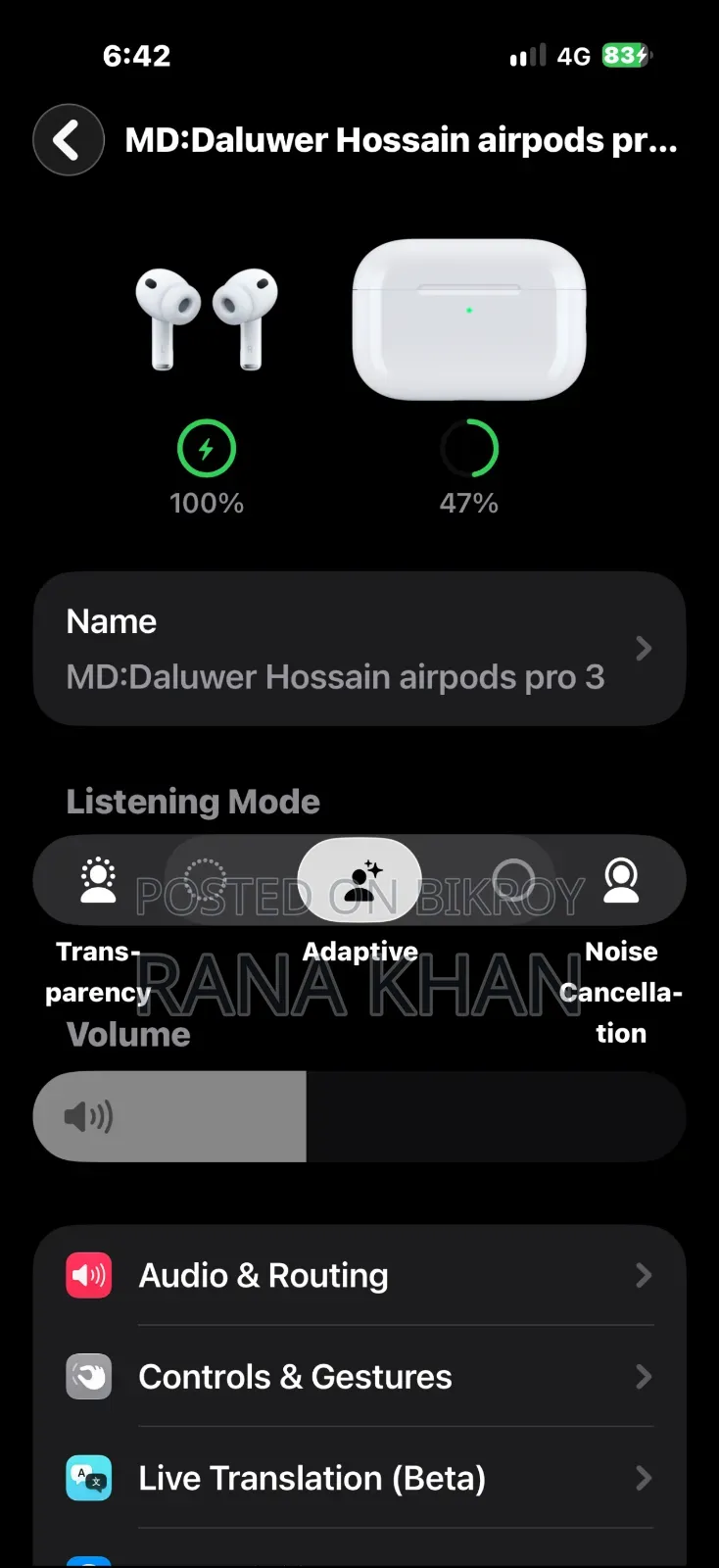 Apple Air Pods Pro 3