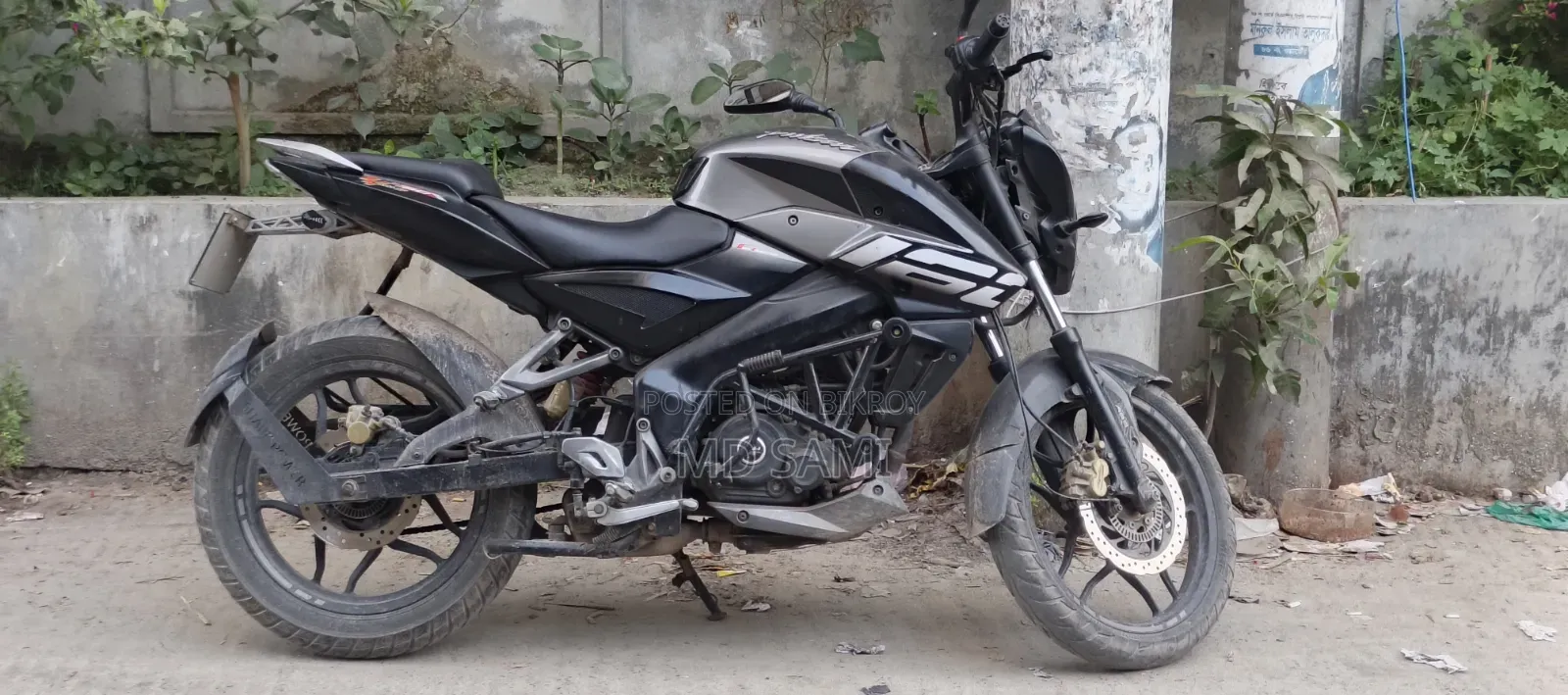 Bajaj Pulsar NS 160 2020 Gray