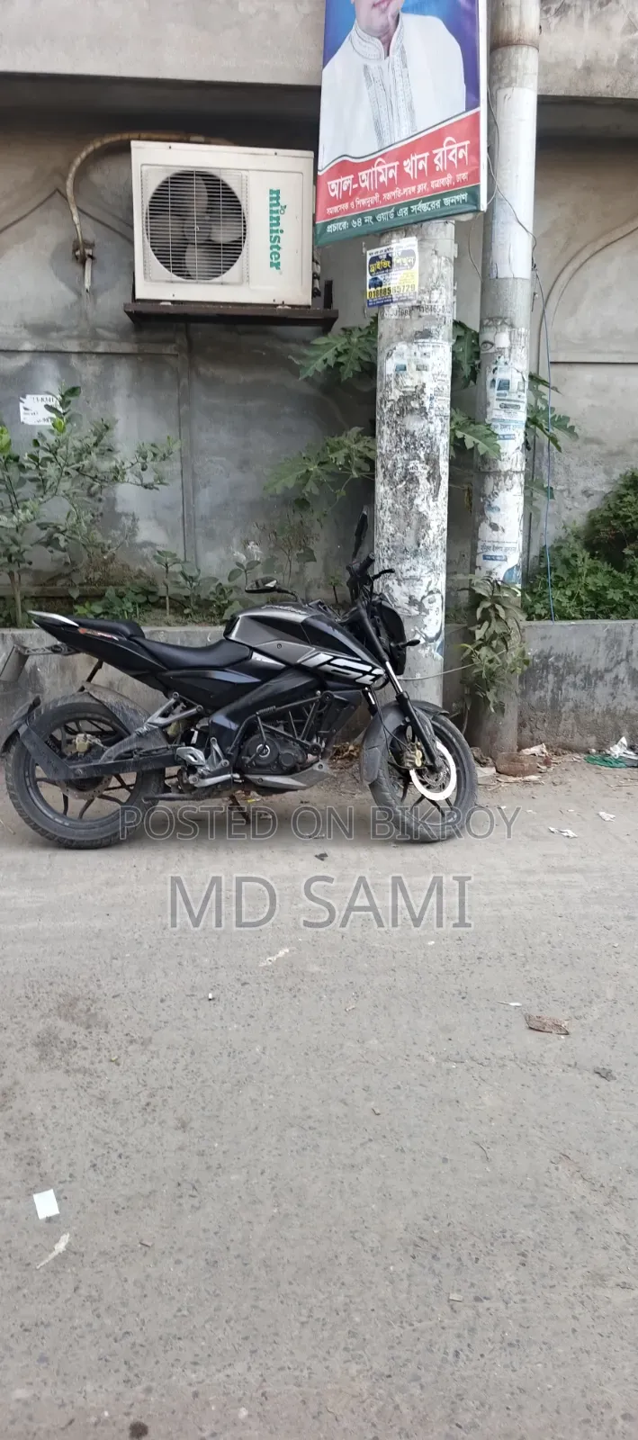 Bajaj Pulsar NS 160 2020 Gray