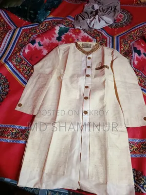 শেরওয়ানি সেট ( একবার ব‍্যবহার করা হয়েছে। )