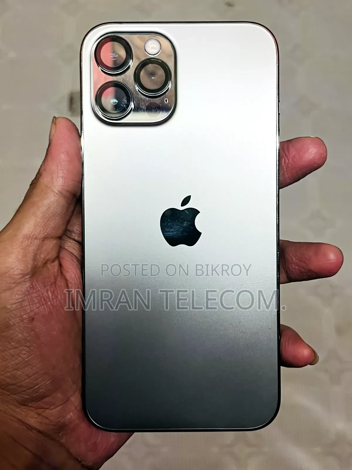 অ্যাপল আইফোন ১২ প্রো ম্যাক্স ১২৮ জিবি সিলভার