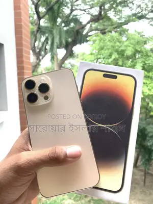 অ্যাপল আইফোন ১৪ প্রো ম্যাক্স ২৫৬ জিবি গোল্ড