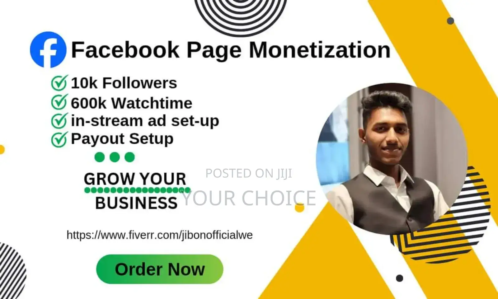 I Will Do Complete Facebook Page Monetization and All Setup.