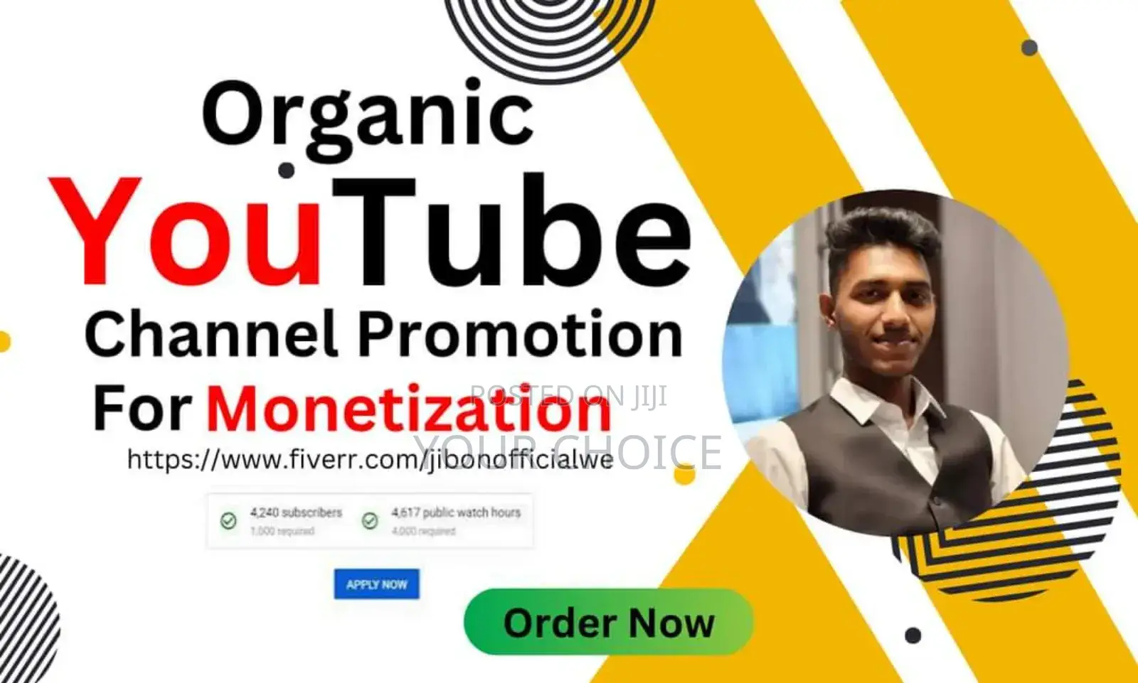 I Will Complete Youtube Channel Monetization Requirements.