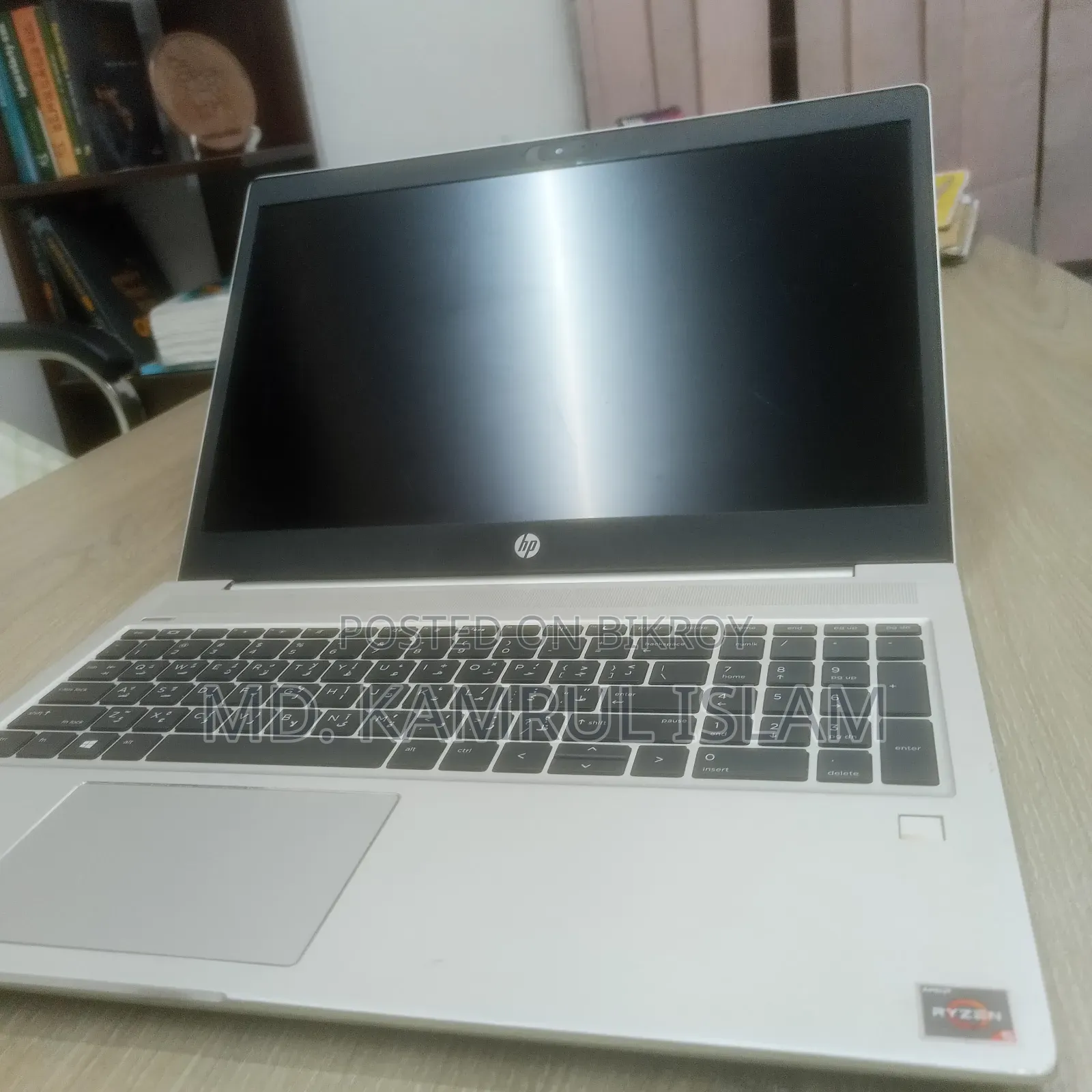 ল্যাপটপ HP ProBook 445 G7 8GB AMD Ryzen 5 HDD+SSD 256GB
