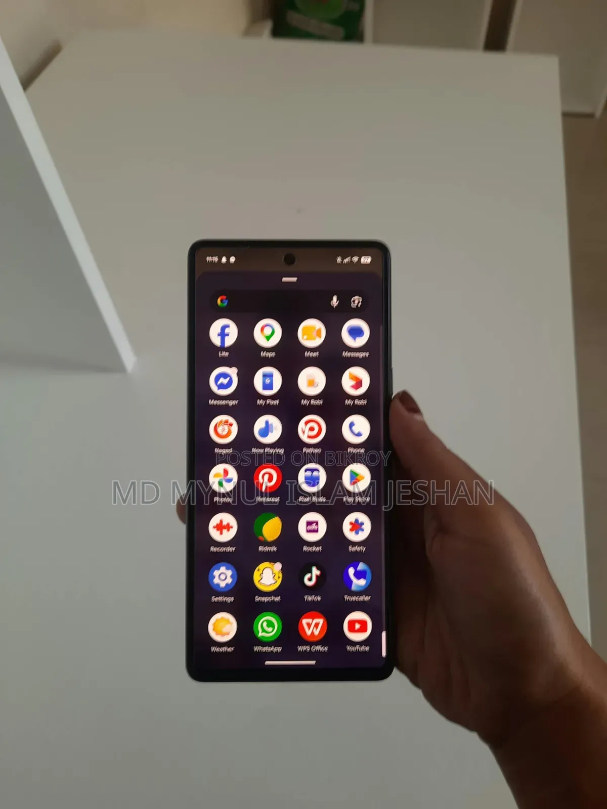 গুগল পিক্সেল ৭ ১২৮ জিবি ব্ল্যাক