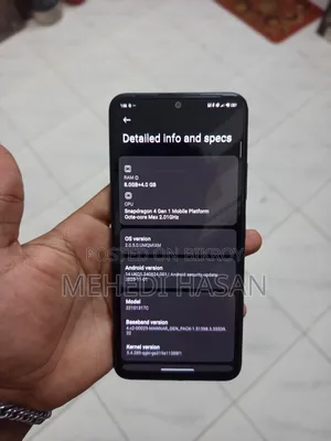 Xiaomi Redmi Note 12 5G 128 GB Black