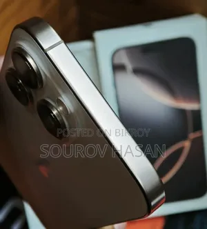 অ্যাপল আইফোন ১৬ প্রো ম্যাক্স ২৫৬ জিবি হোয়াইট
