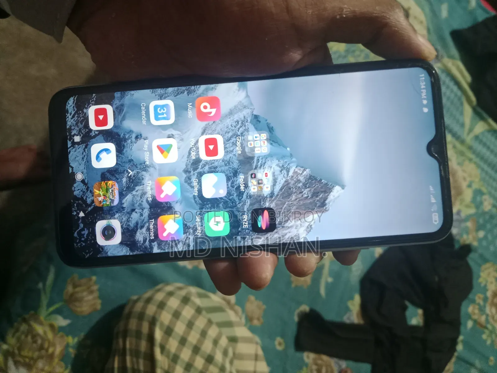 রিয়েলমি নার্জো ১০এ ৩২ জিবি সিলভার