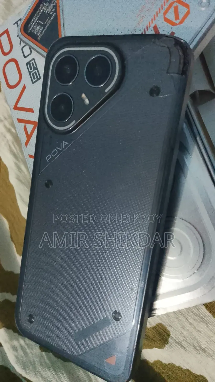 টেকনো পোভা ৭ প্রো ৫জি ২৫৬ জিবি ব্ল্যাক