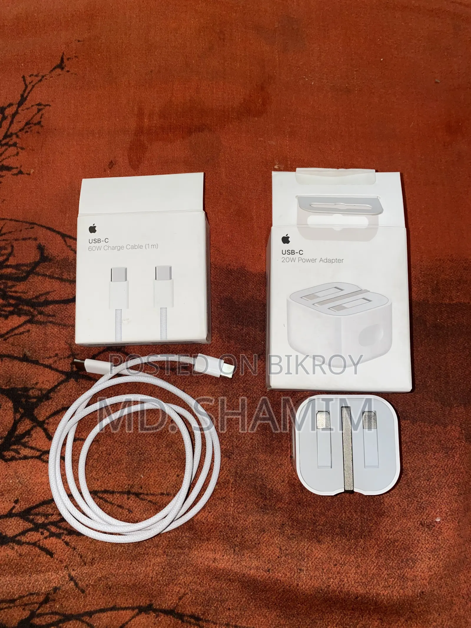 iPhone 15 to 17 Pro Max Original Charger New Condition