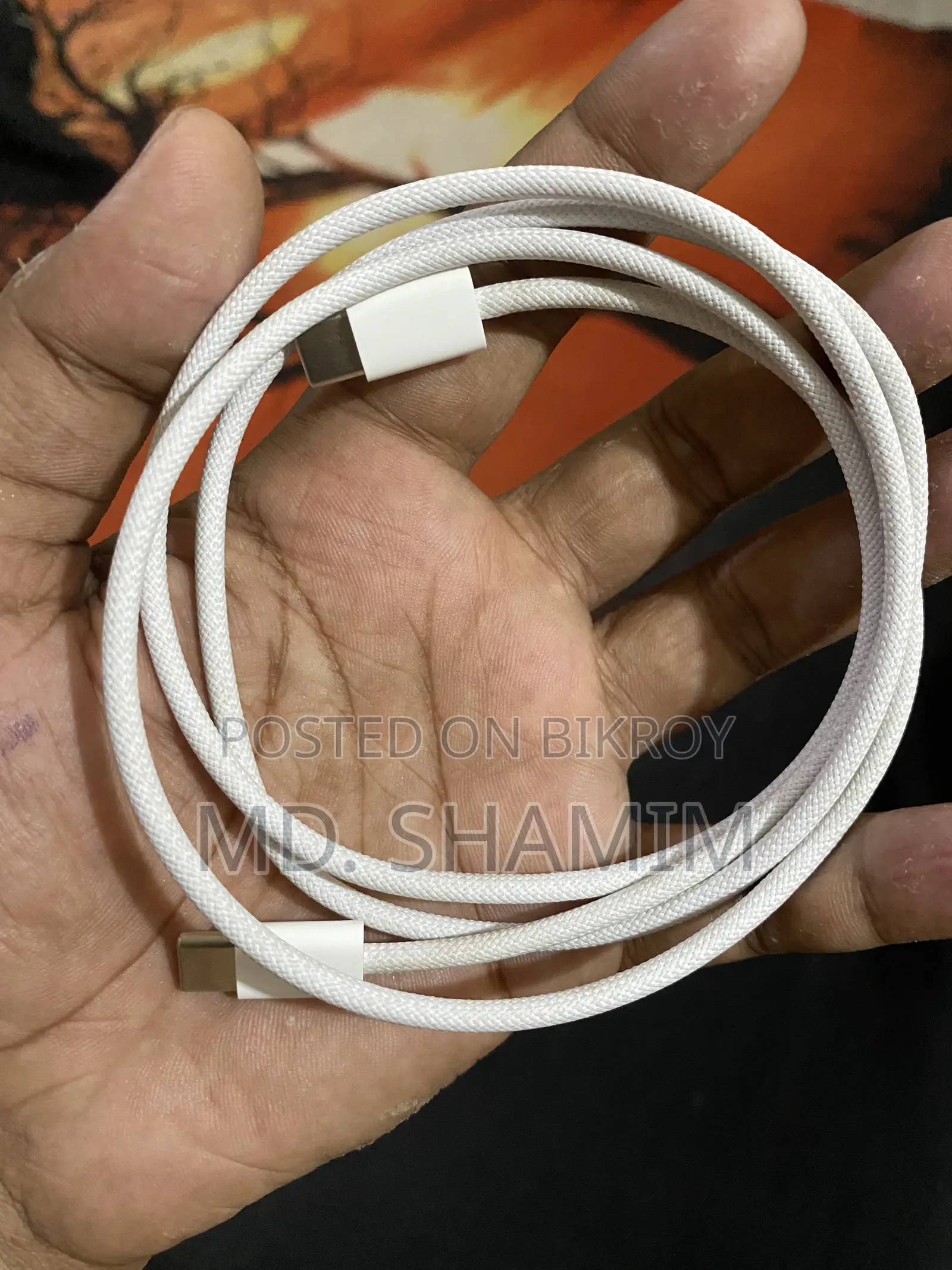 iPhone 15 to 17 Pro Max Original Charger New Condition