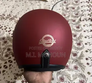 ভিন্টেজ হেলমেট মেরুন কালার