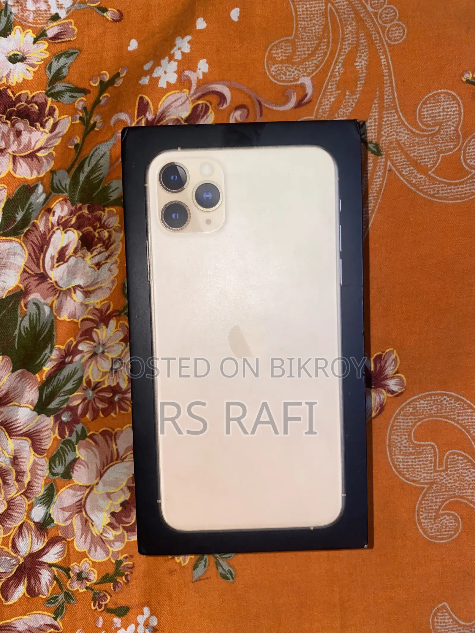 অ্যাপল আইফোন ১১ প্রো ম্যাক্স ২৫৬ জিবি গোল্ড