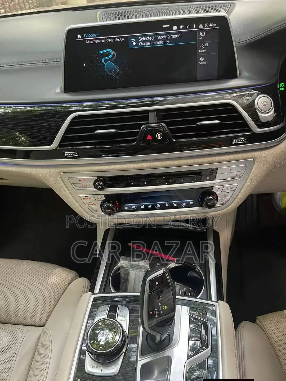 BMW 7 Series 745Le 2019 Blue