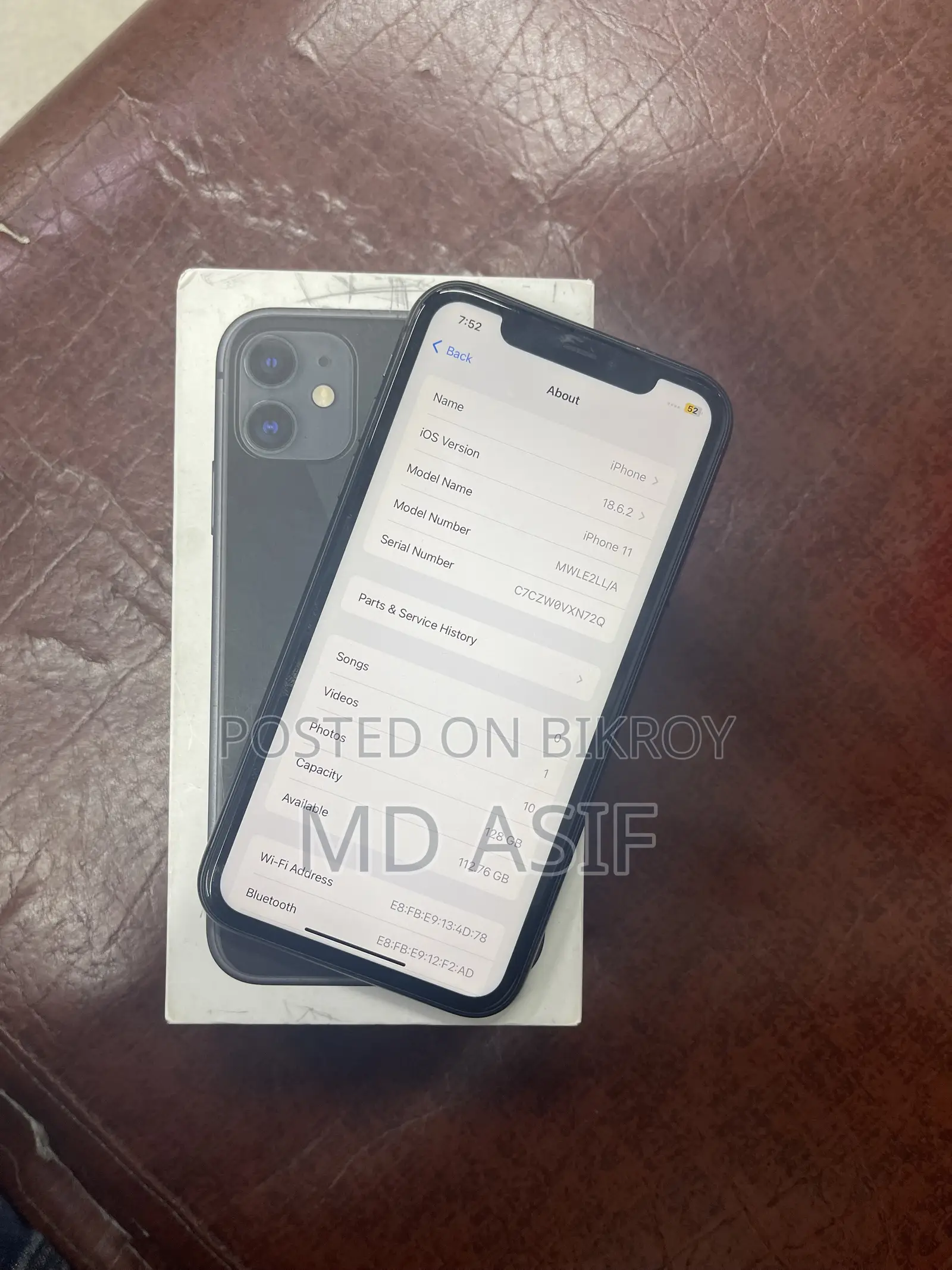 Apple iPhone 11 128 GB Black