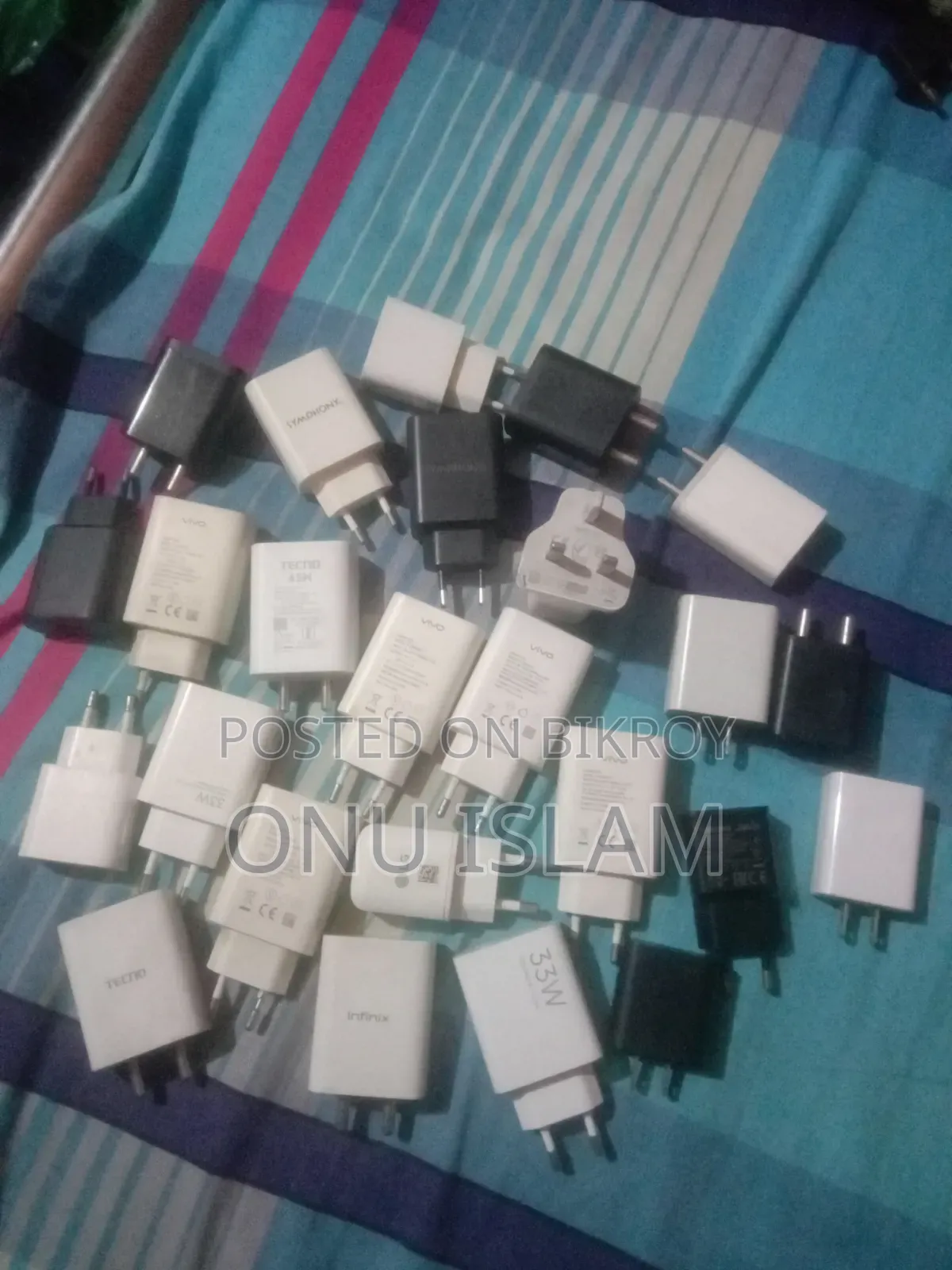 সকল চার্জার এবং পাওয়ার অ্যাডাপ্টার