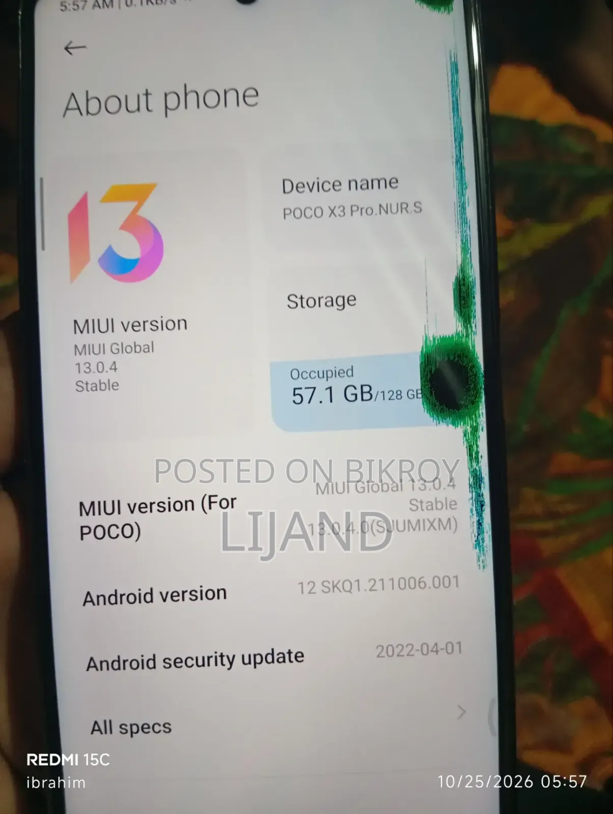 Xiaomi Poco X3 Pro 128 GB Blue