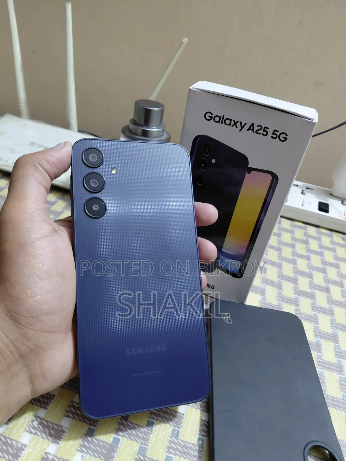 স্যামসাং গ্যালাক্সি এ২৫ ১২৮ জিবি নীল