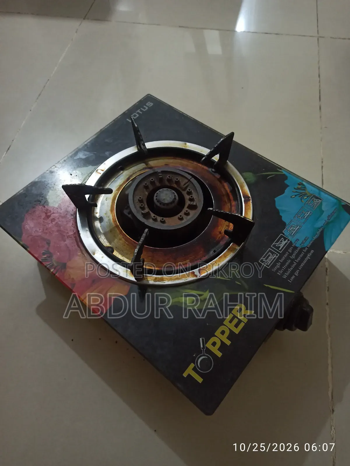 Proper Gas Stove