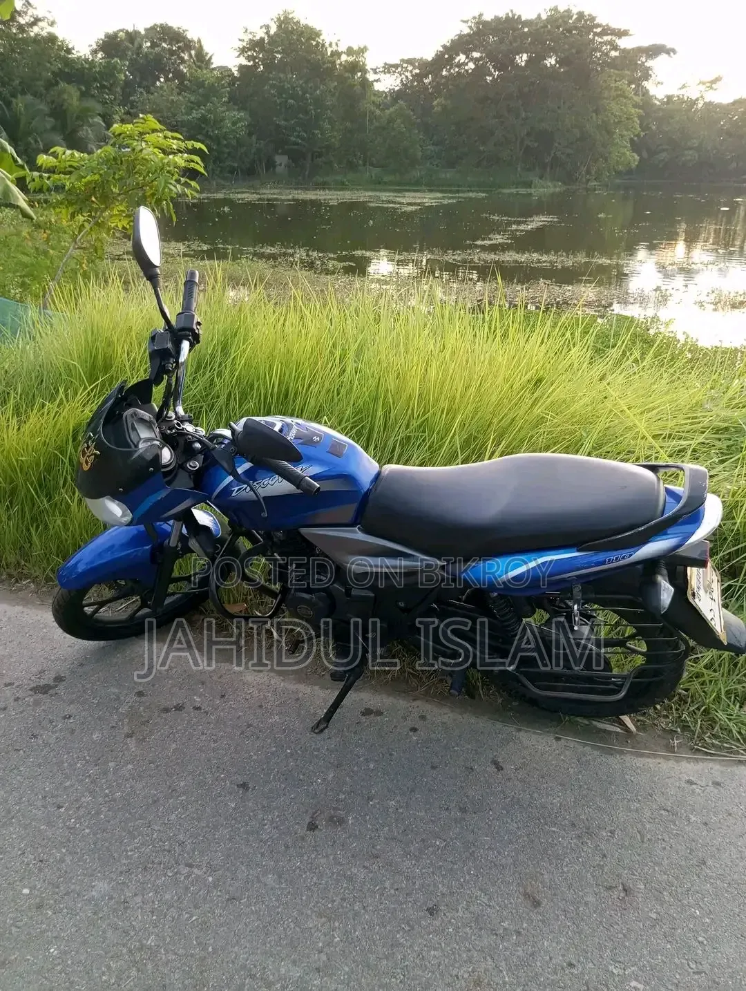 Bajaj Discover 110 2021 Blue