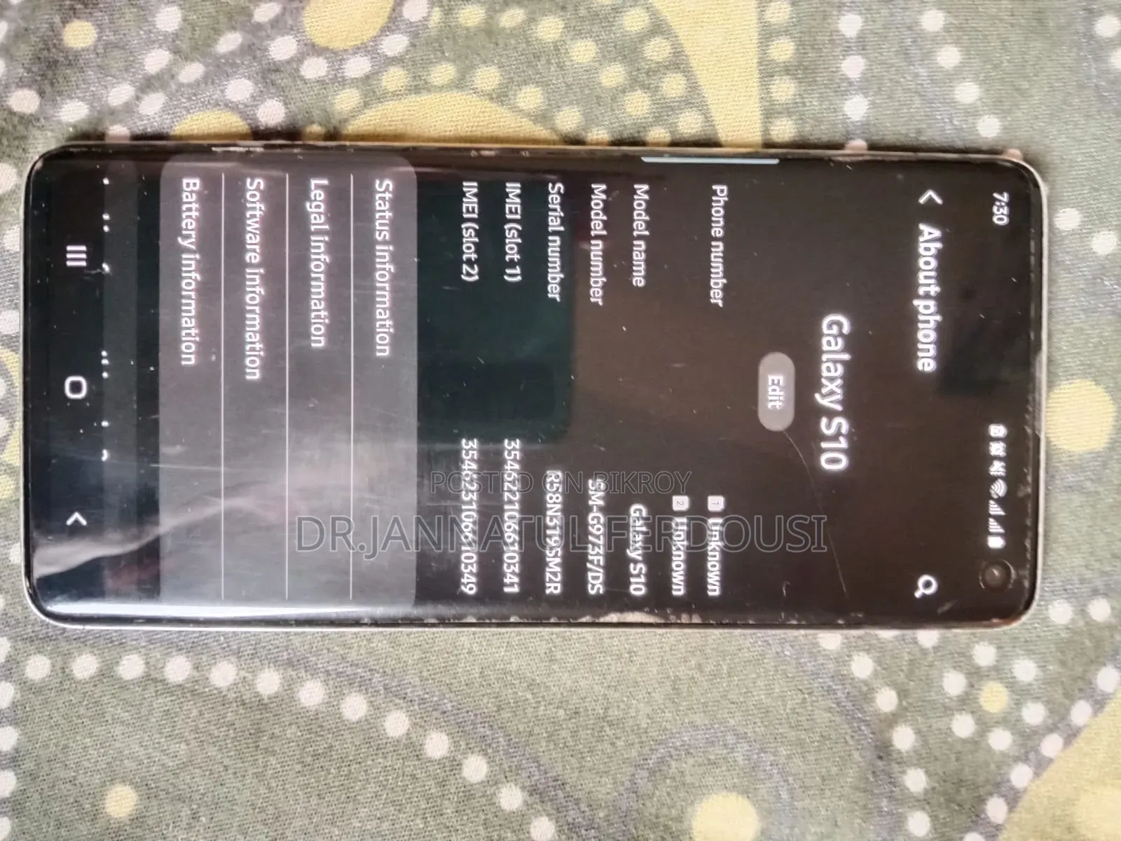 Samsung Galaxy S10 128 GB