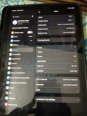 Apple iPad mini 4 64 GB Gray