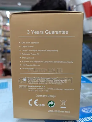 RENEVO Digital Blood Pressure Monitor 35F 3 Years Guarantee