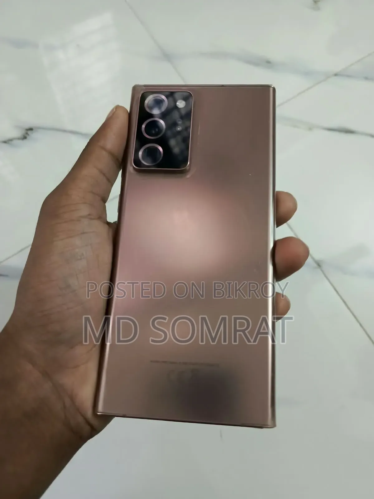Samsung Galaxy Note 20 Ultra 5G 256 GB Rose Gold