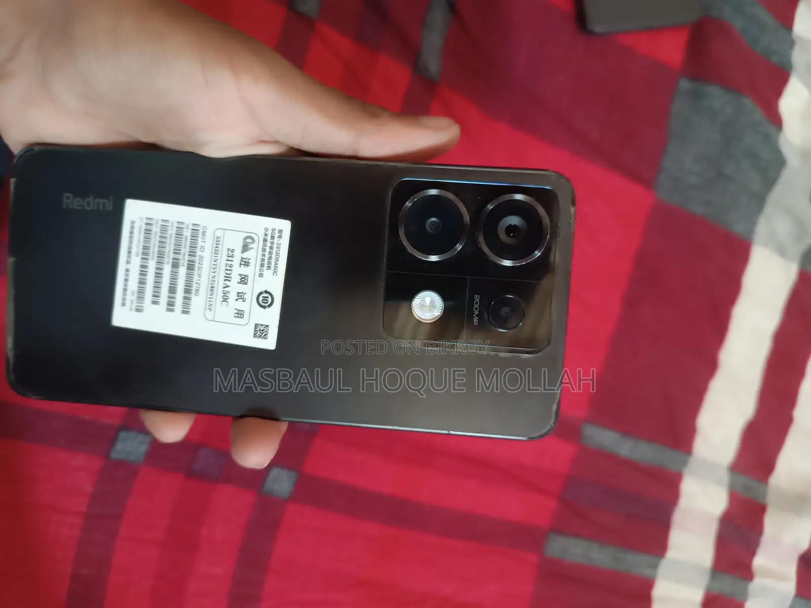 Xiaomi Redmi Note 13 Pro 5G 256 GB Black