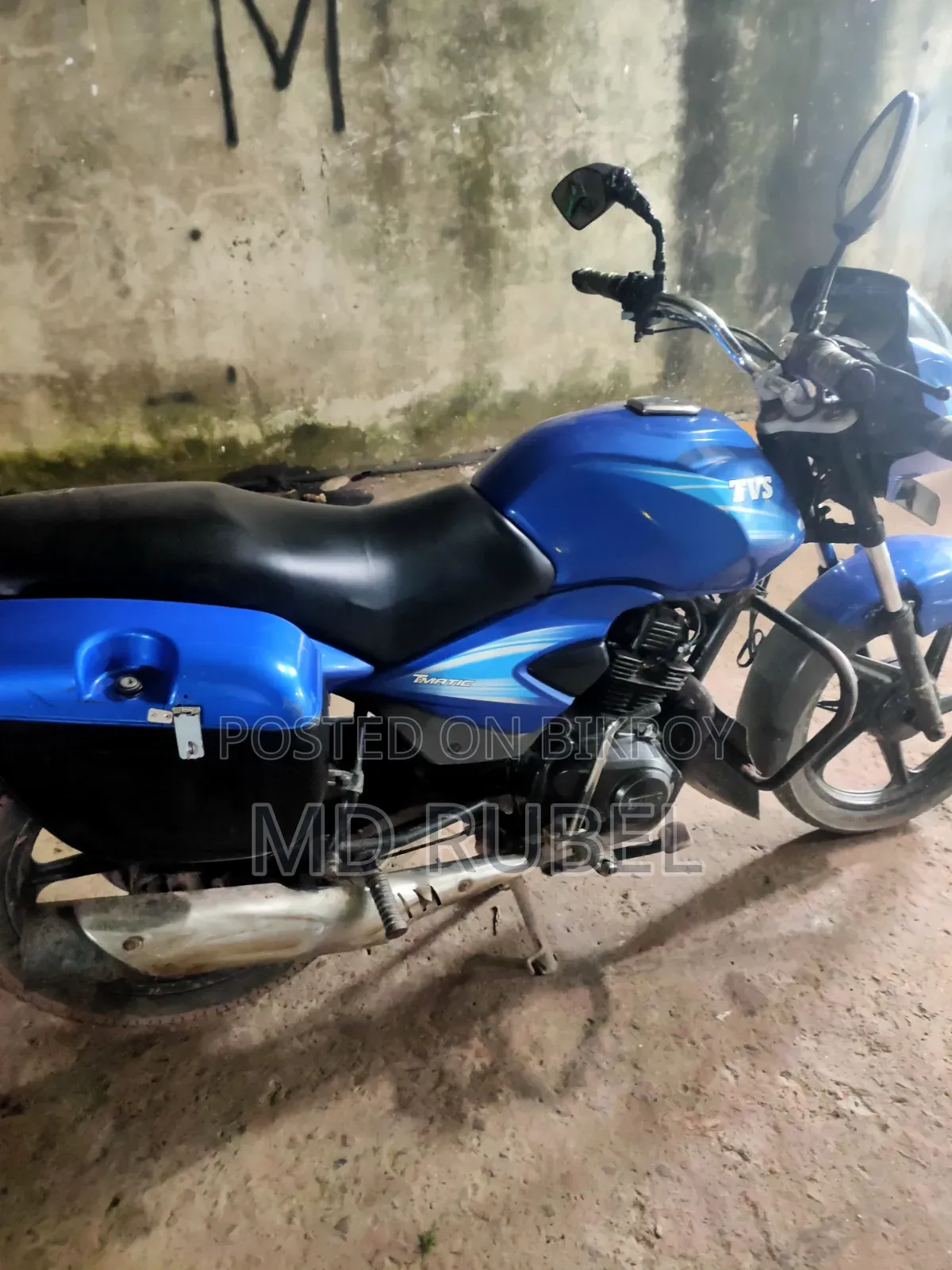 TVS Metro Plus 2016 Blue