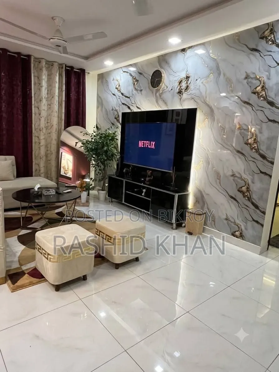 Furnished 2-Bedroom Apartment in Dhaka Full Furnish, Bashundhara for rent