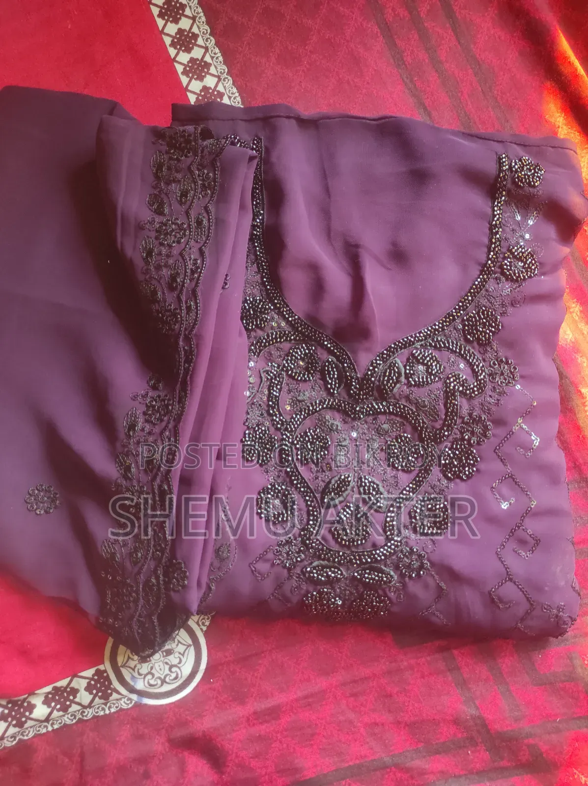 Attractive and New Unstitched Three Piece
