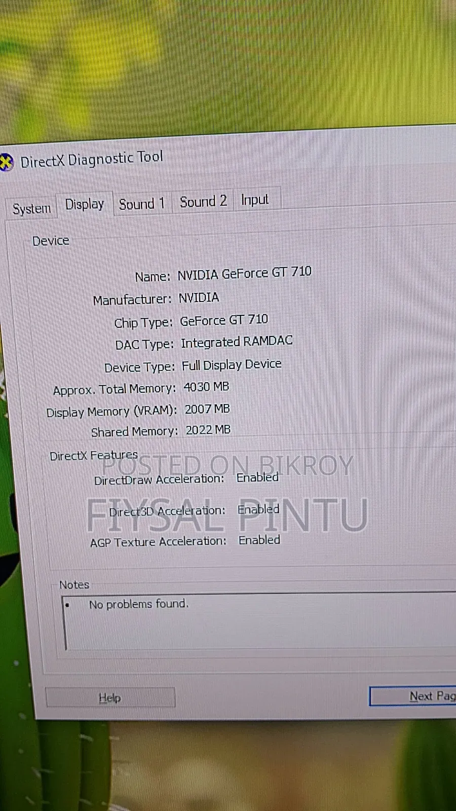 Desktop Computer MSI 4GB Intel Core i3 HDD 500GB
