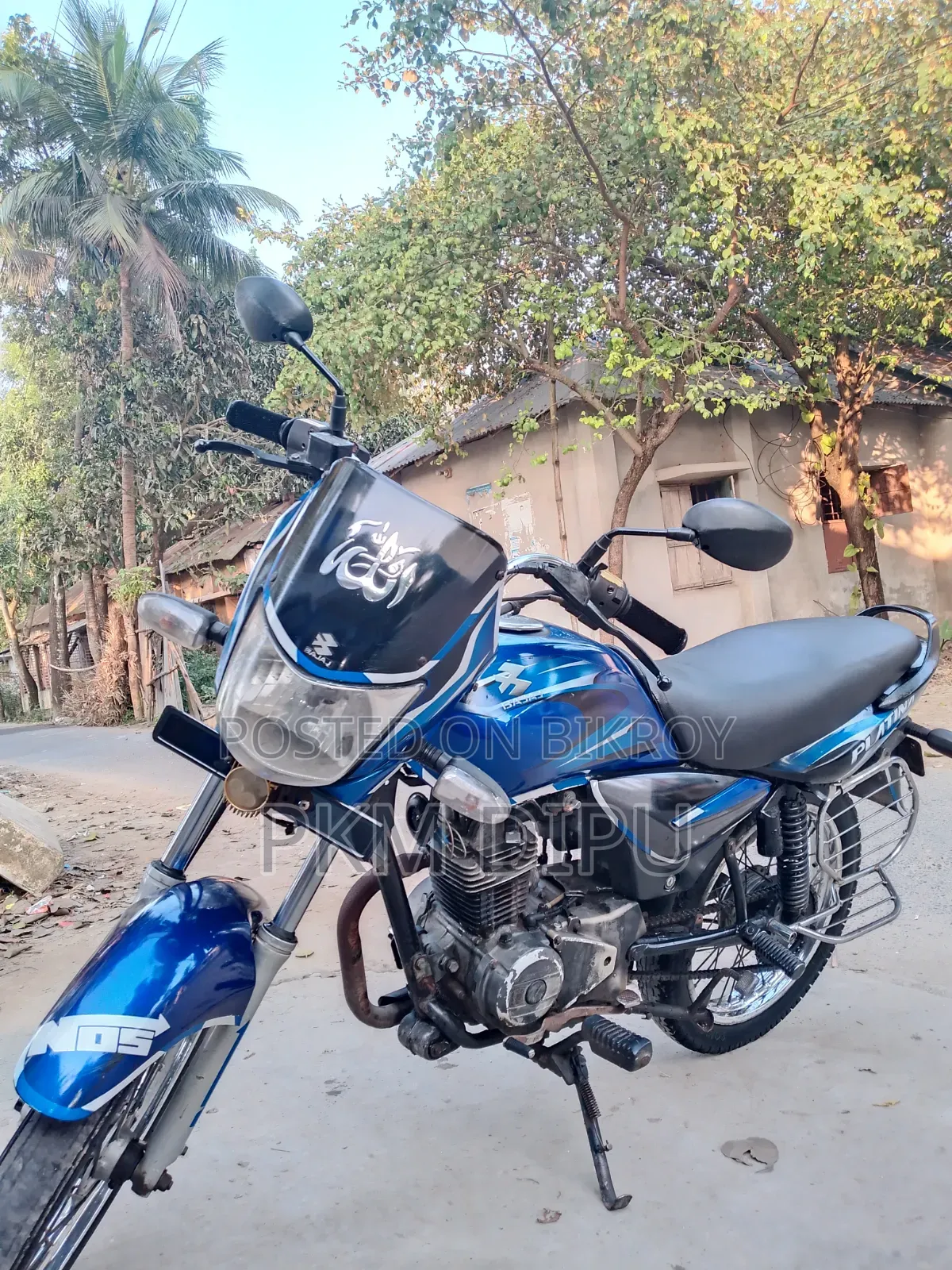 Bajaj Platina 100 2012 Blue