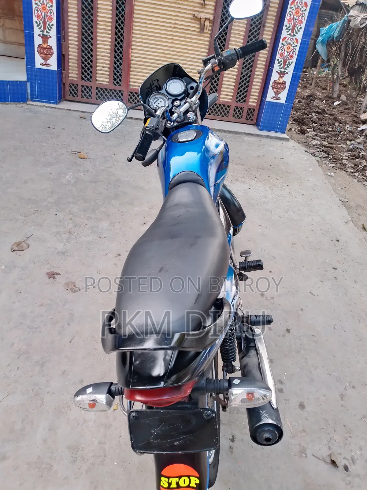 Bajaj Platina 100 2012 Blue