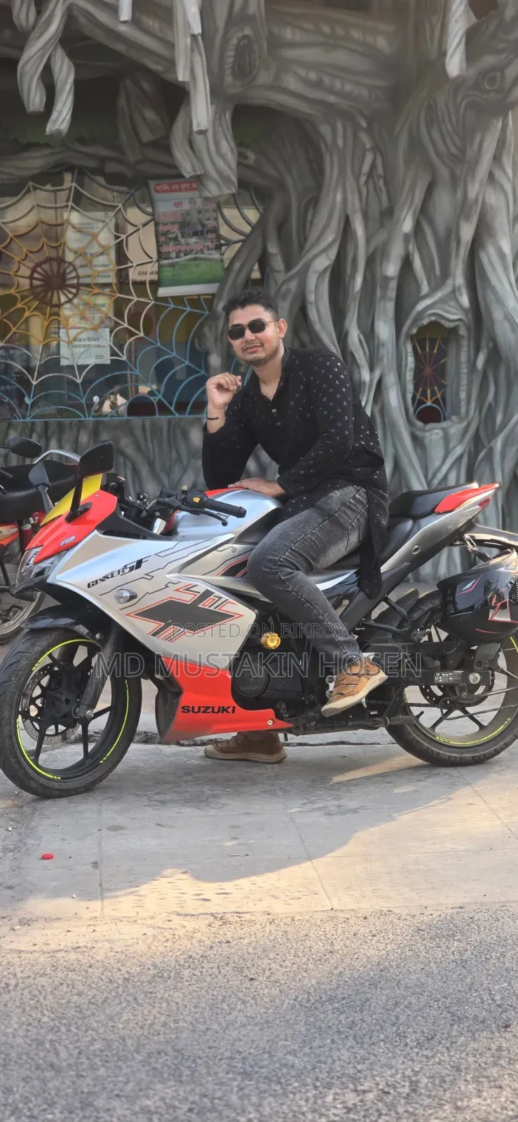 Suzuki Gixxer SF 2024 Orange