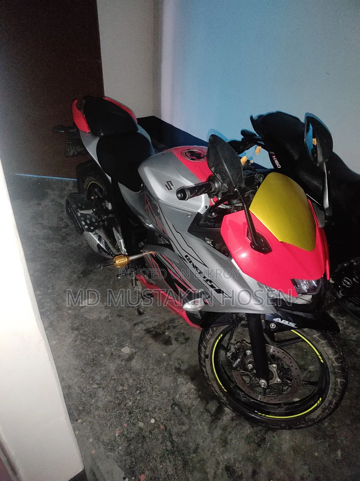 Suzuki Gixxer SF 2024 Orange