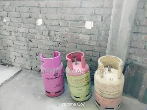 3 empty gas cylinders for sale