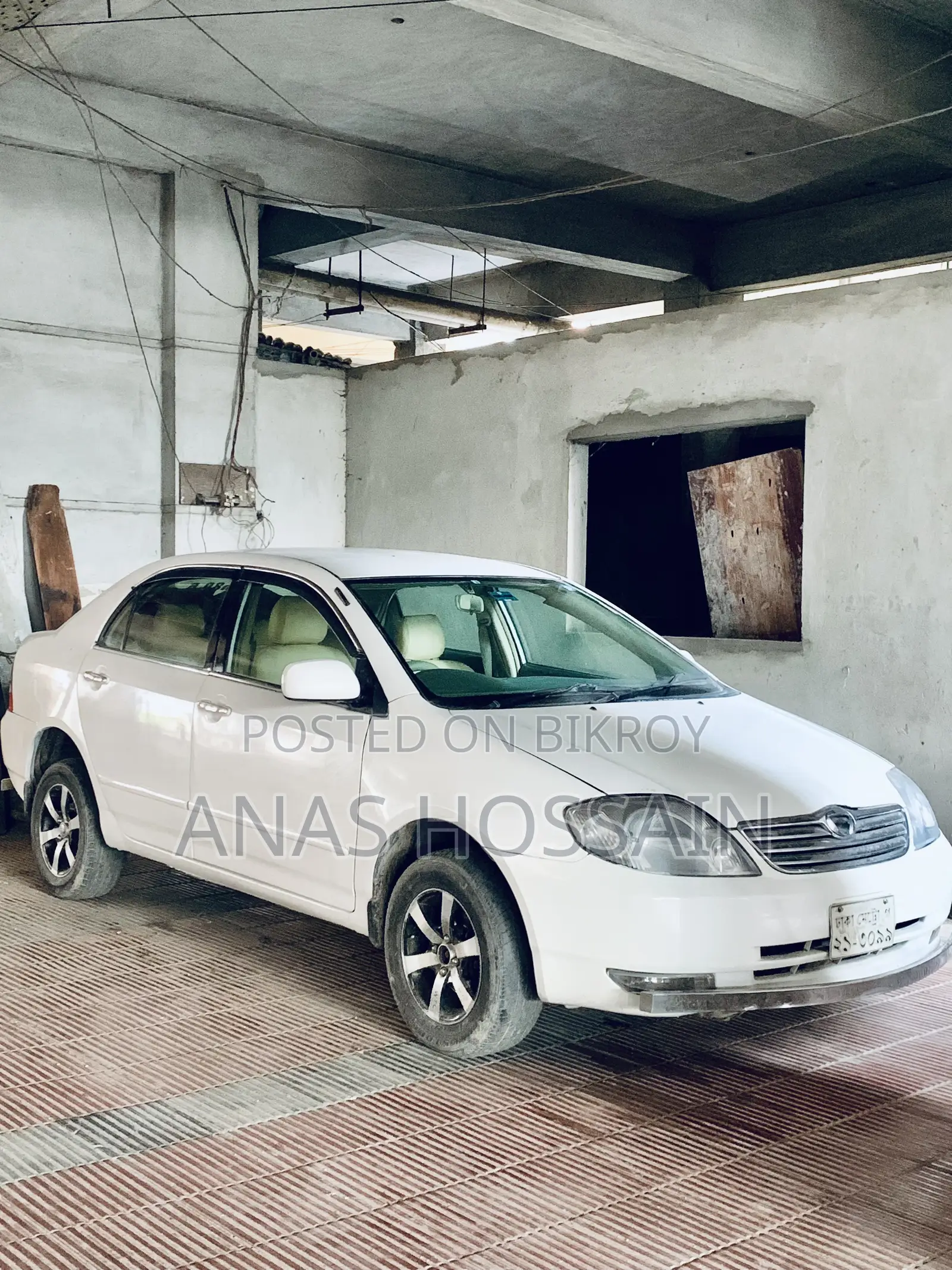 Toyota Corolla Sedan Automatic 2003 White
