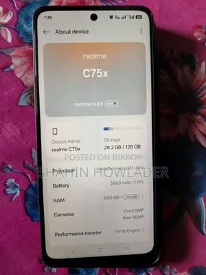Realme C75x 128 GB