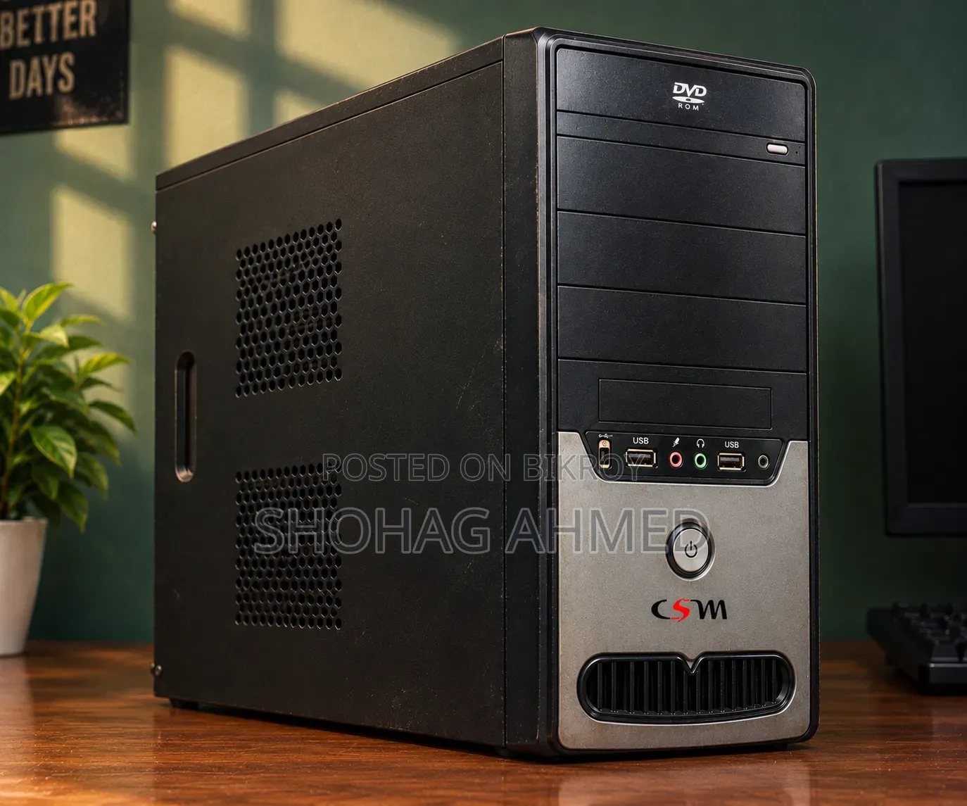 Desktop Computer 8GB Intel Core i3 SSD 128GB
