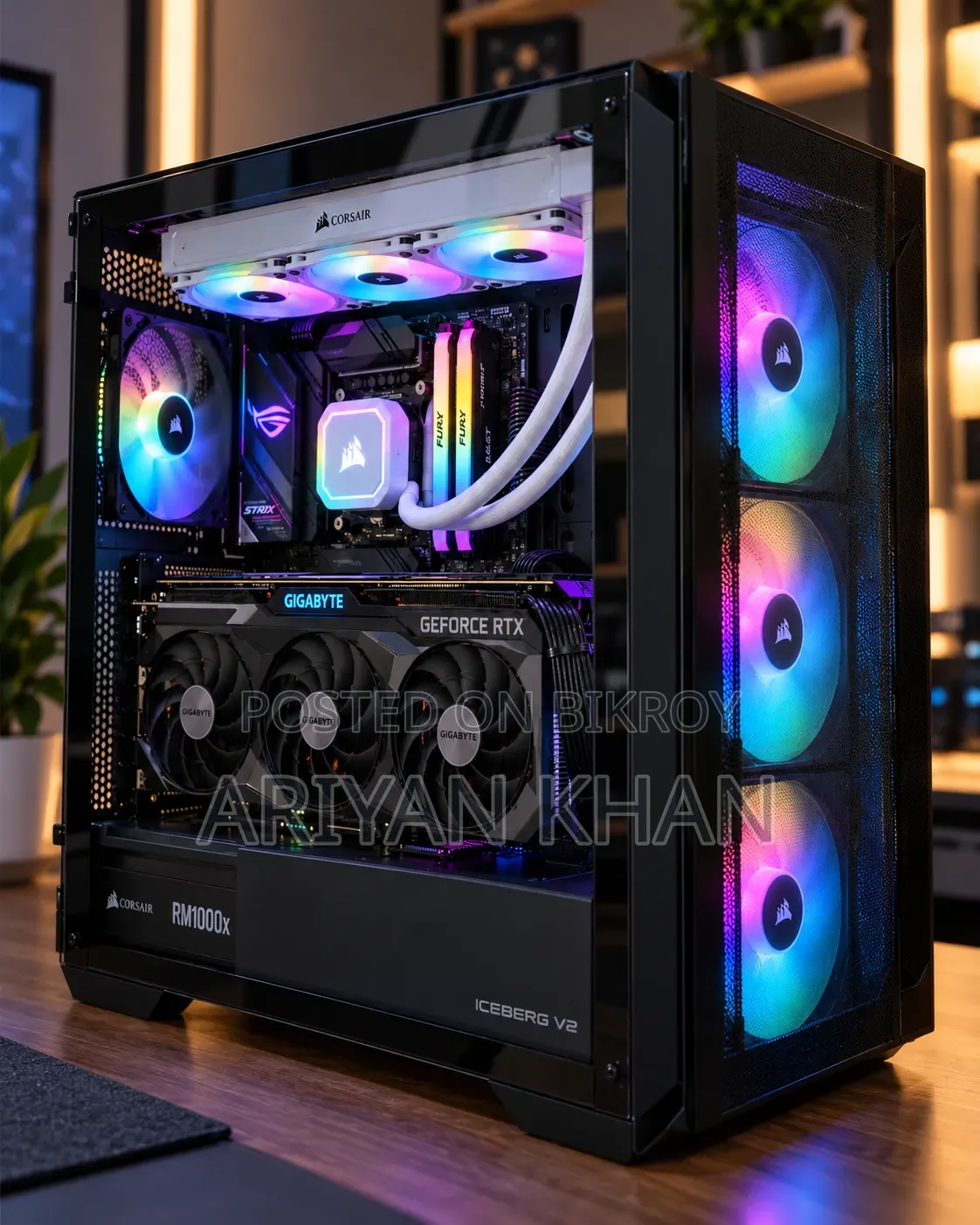 Desktop Computer 64GB Intel Core i9 SSD 2T